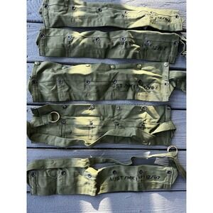 Five x Australian Army Bandoliers (Mk 1 Vietnam War 1967) - New Old Stock